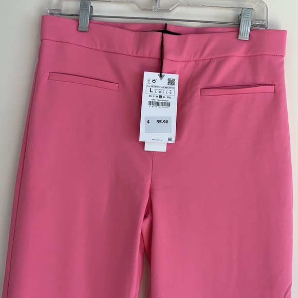 NWT Zara Pink Slacks - Picture 4 of 5